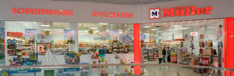 Müller | Einkaufszentrum WIEN MITTE The Mall